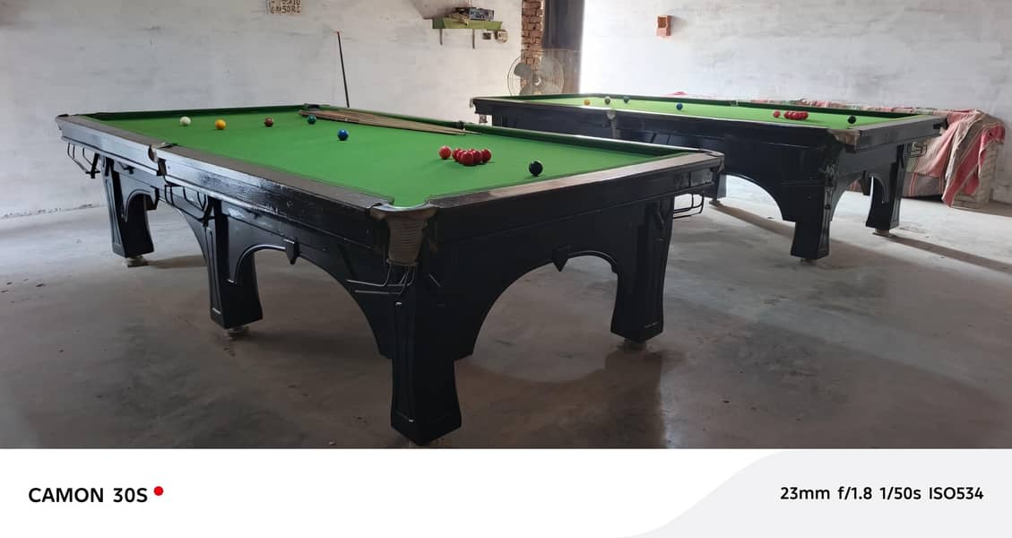 snooker table for sala 4