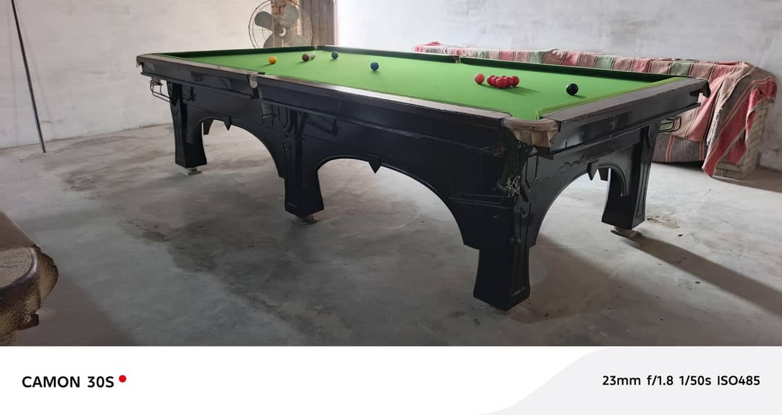 snooker table for sala 5