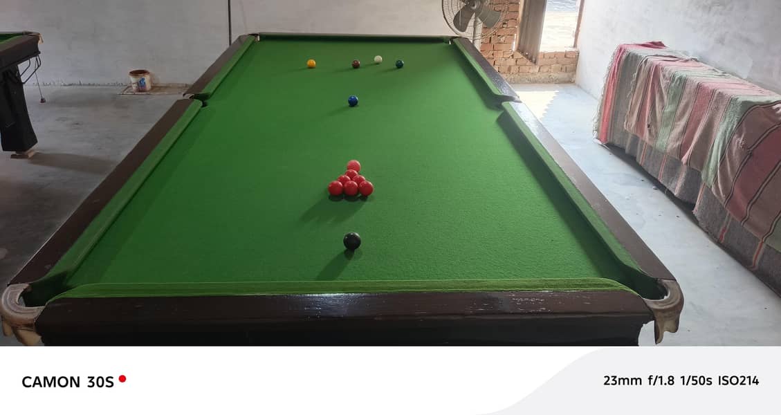 snooker table for sala 6
