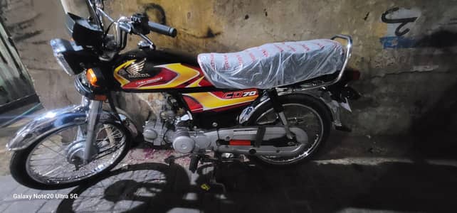 Honda CD70 2026 Black Colour