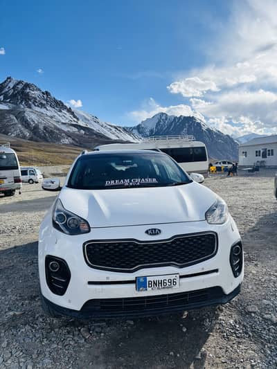 KIA Sportage 2019 AWD Snow white