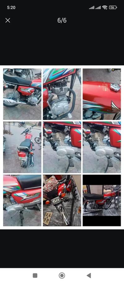 Honda 125 new condition all ok no repair 10/10