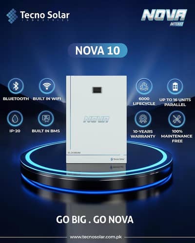 Tecno nova lithium battery 10kw