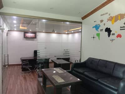 1000 sqft furnished basement available for rent at the hot location of johar town near kanal road