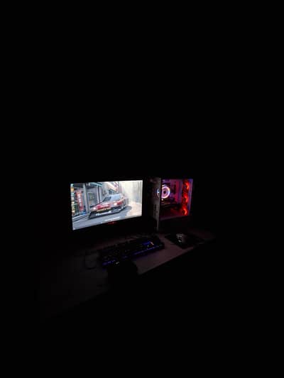 Full Gaming Pc Setup Urgent For sale only serious buyers can contact