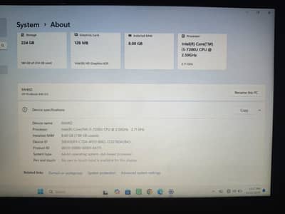 Laptop Hp probook G3