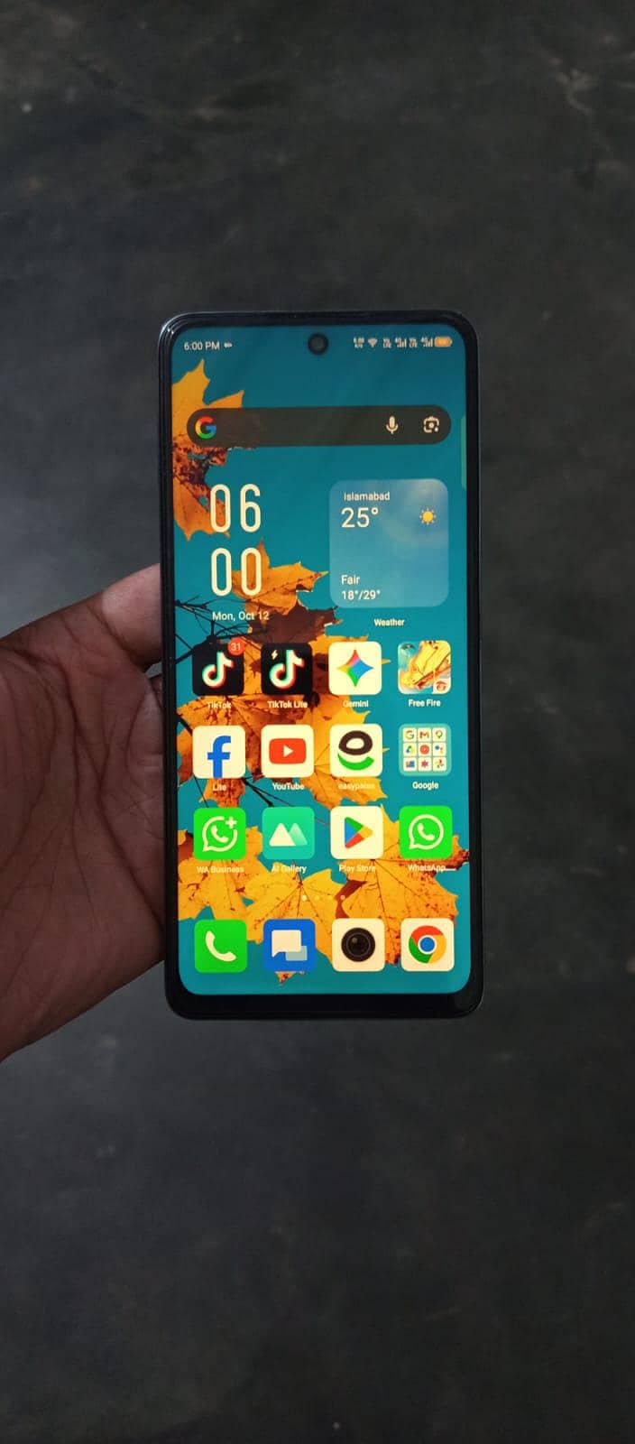 Infinix Note 30 complete box 0