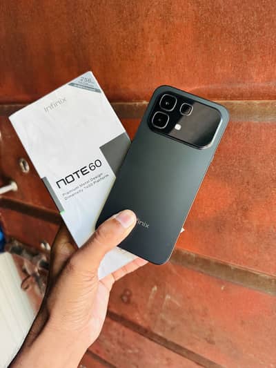 Infinix Note 60 hai 5g full box 8 month warranty