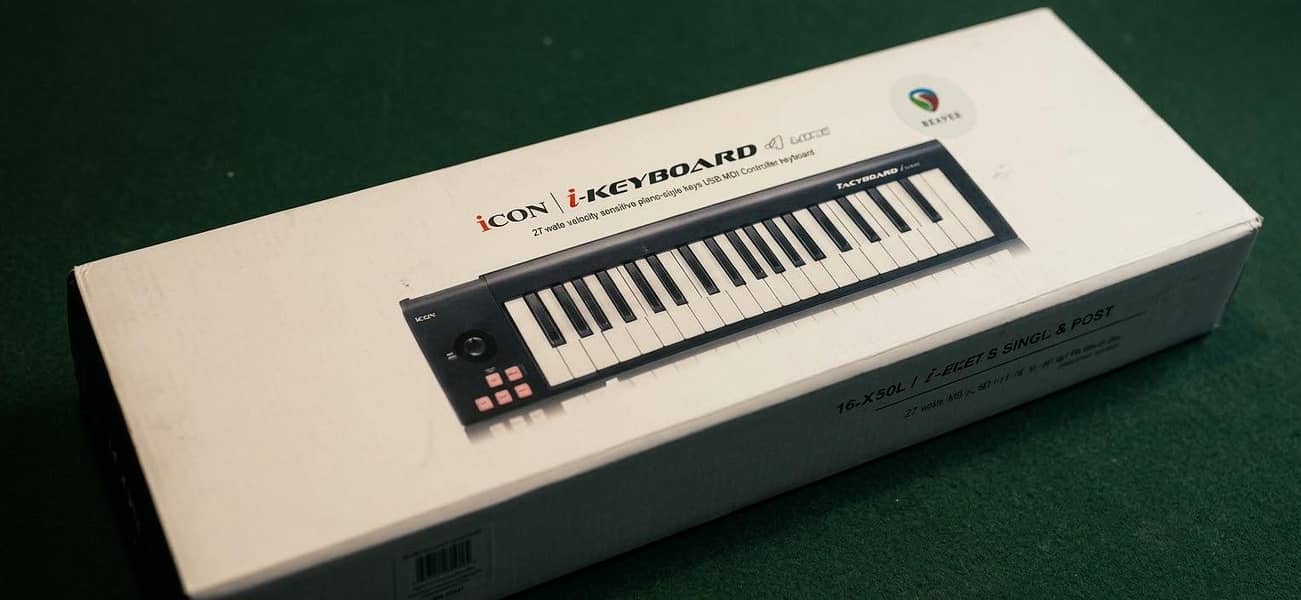 iCON iKeyboard 4 Mini 37-Key USB MIDI Controller Keyboard - Other Video ...