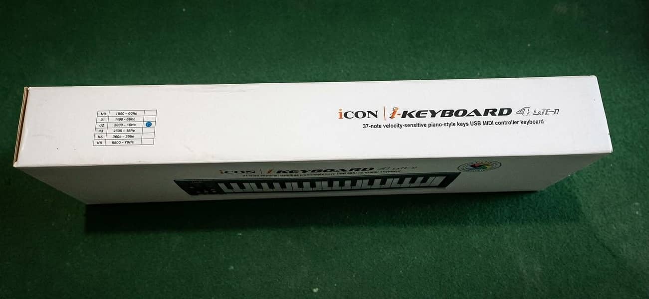 iCON iKeyboard 4 Mini 37-Key USB MIDI Controller Keyboard - Other Video ...