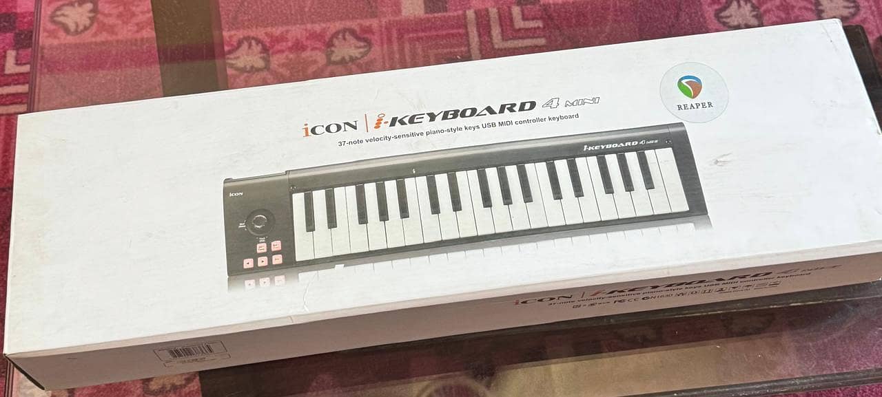 iCON iKeyboard 4 Mini 37-Key USB MIDI Controller Keyboard - Other Video ...