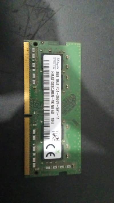 SK Hynix 8GB DDR4 Laptop RAM 2666MHz