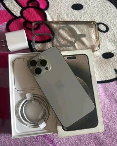 Apple iPhone 15 Pro Max /Official PTA Approved/Urgent For Sale