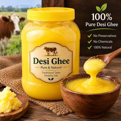 خالص دیسی گھی | Pure Desi Ghee