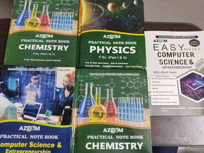 Practical NotesBooks 1st Year (Physics, Chemistry, Computer)Only 650Rs