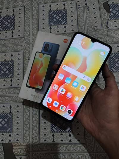 Redmi 12C 4+4/128 with box dual sim official approved