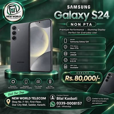 Samsung Galaxy S24 256 GB Factory Unlocked Non PTA Samsung Galaxy S24