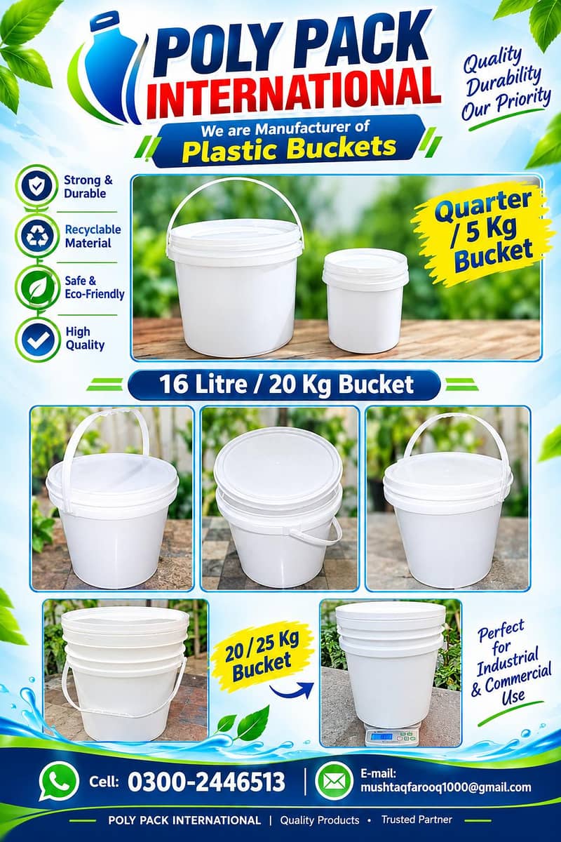 Plastic Jerry Cans & Bottle 15