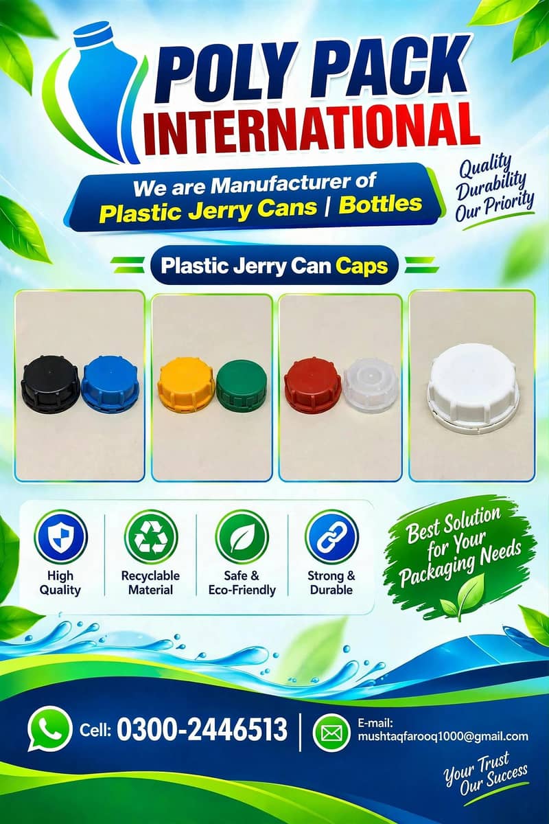 Plastic Jerry Cans & Bottle 16