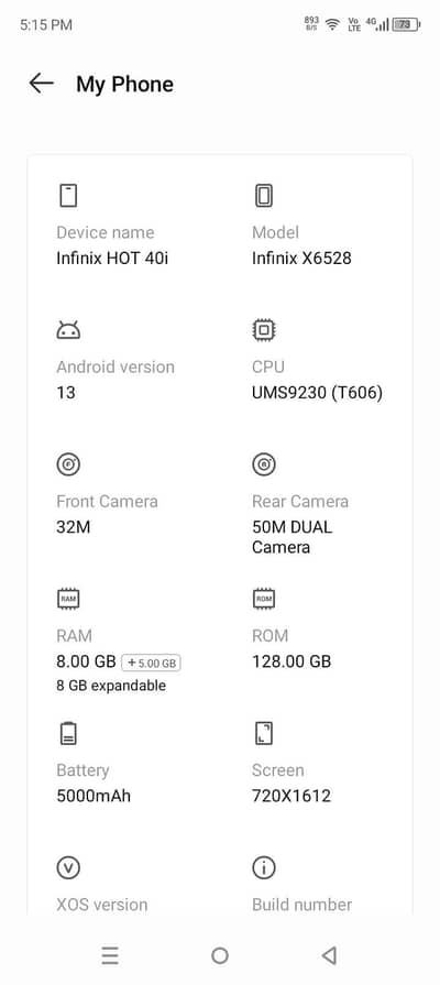 Infinix Hot 40i