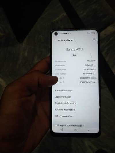 Samsung Mobile A21s
