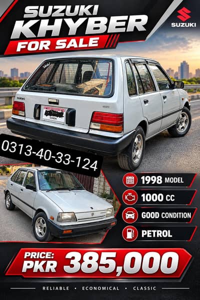0313-40-33-124.    Suzuki Khyber 1998