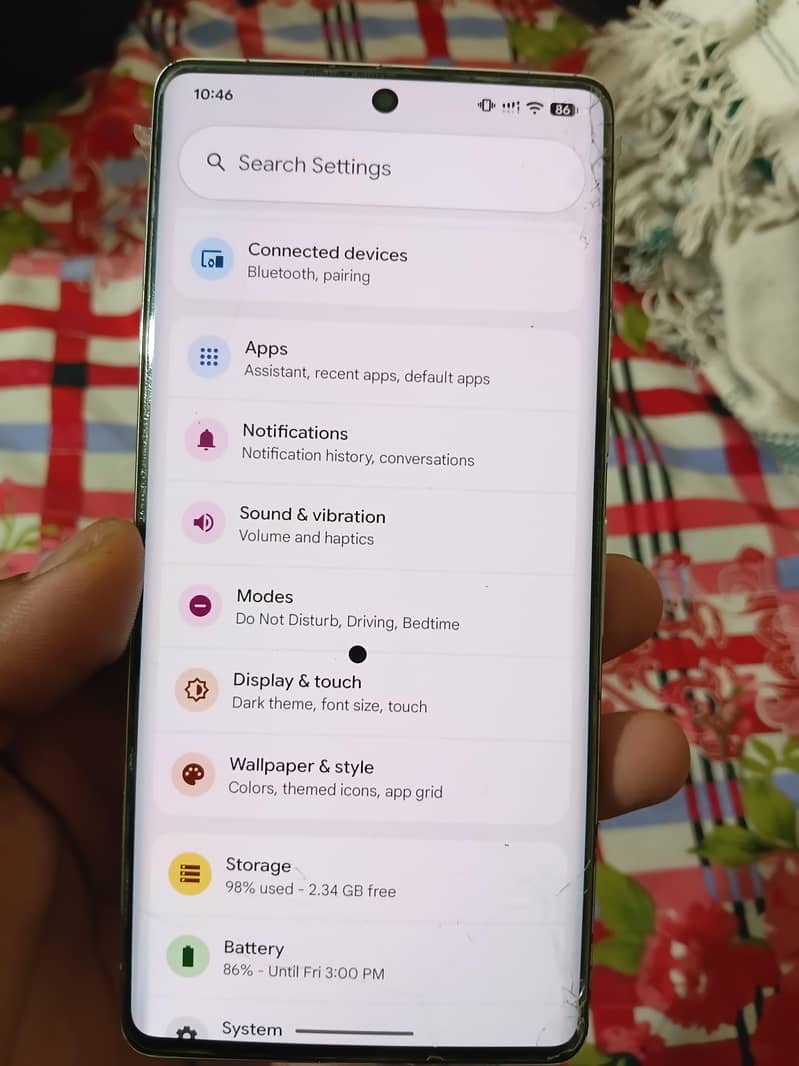 Google Pixel 7 Pro 6