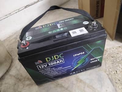 12V 100Ah Lithium Battery | 1 Year Used | Warranty Remaining