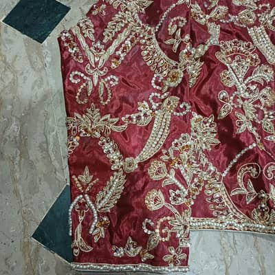Bridal Dress New Full Embroidery
