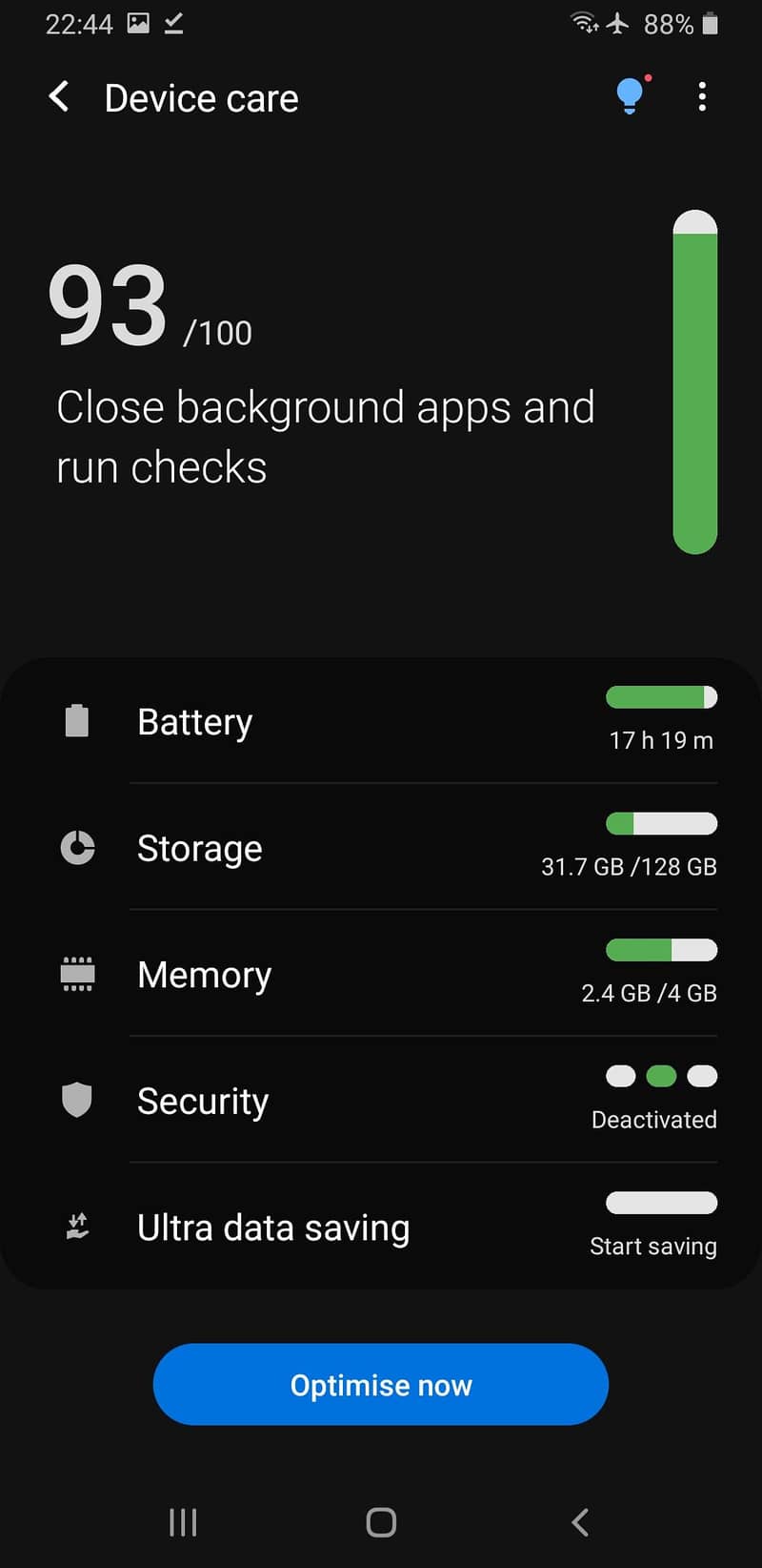 Samsung Mobile A7 2