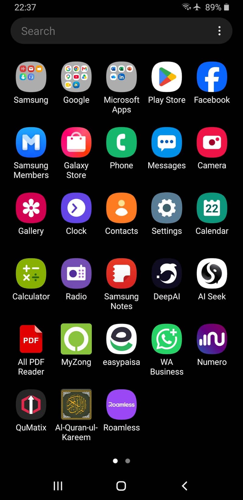 Samsung Mobile A7 3