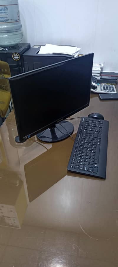 sumsung lcd + dell cpu sale