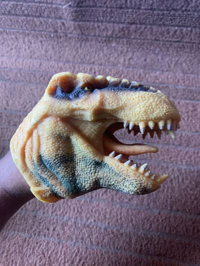 Dinosaur Silicone Hand Puppet