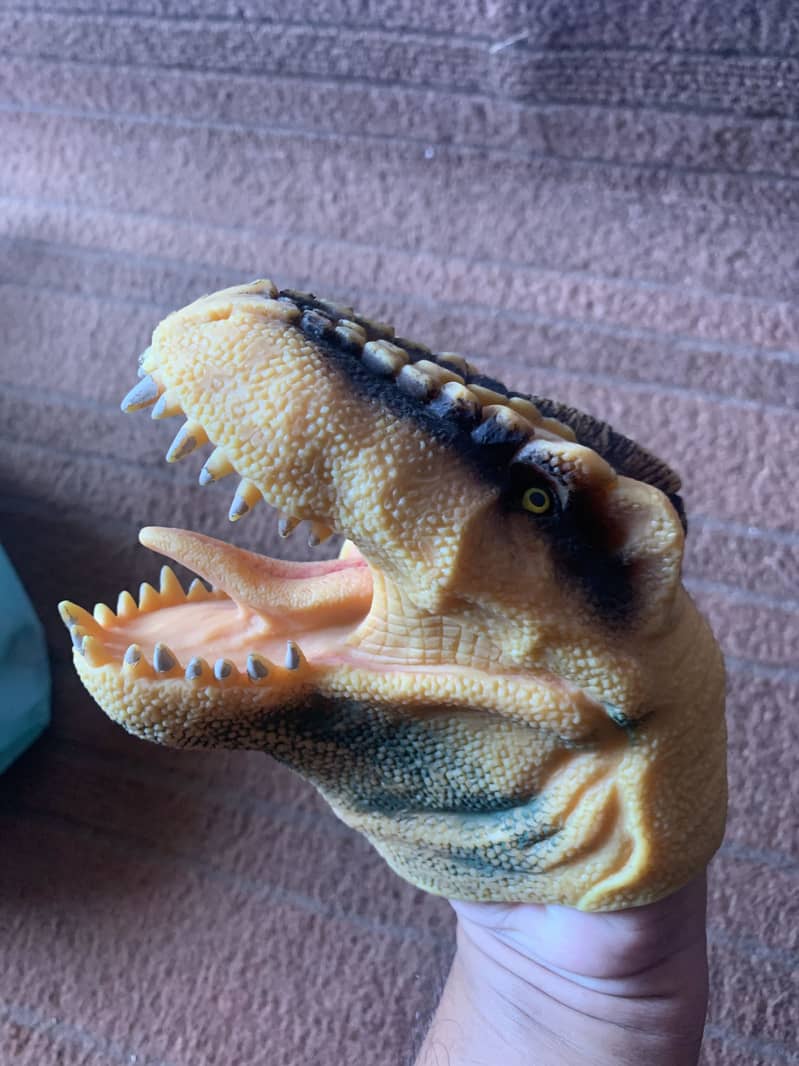 Dinosaur Silicone Hand Puppet 2