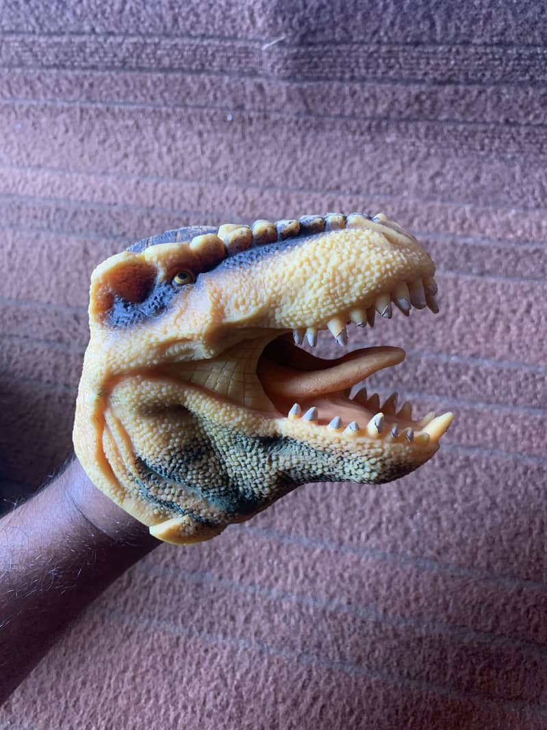 Dinosaur Silicone Hand Puppet 3
