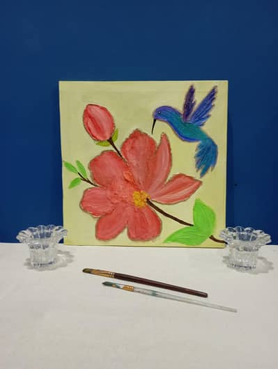 Handmade canvas paintings