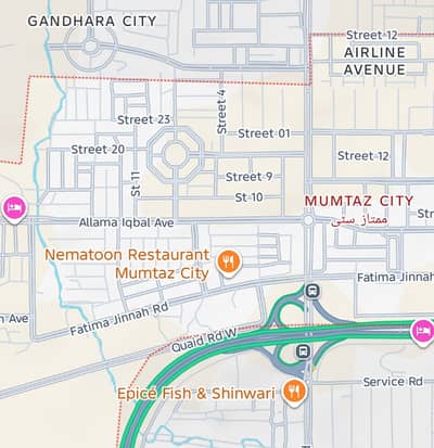 10 Marla Plot For Sale Heighted Plot Main 150 Foot Double Road Allama Iqbal avenue