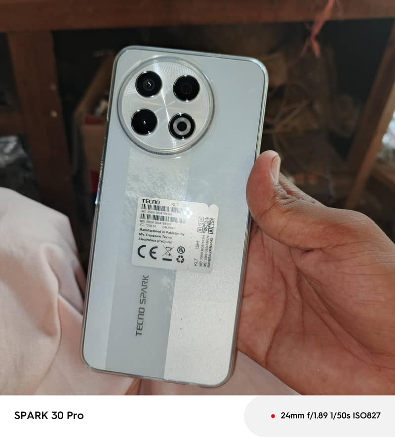 Tecno spark 30 pro 0