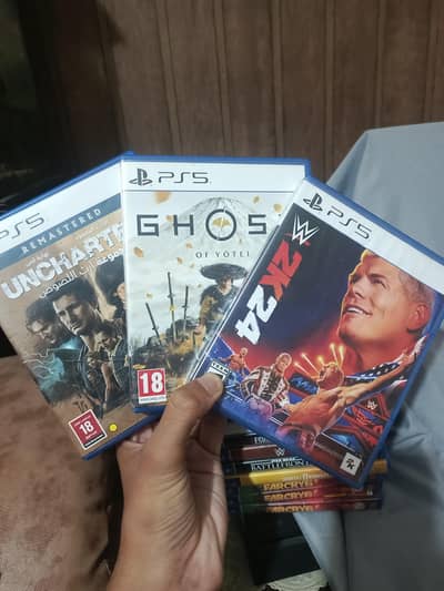 ghost of yotie and other ps4 and ps5 titles for sale