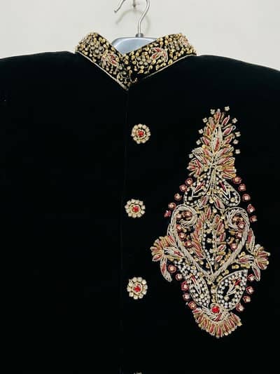 3years old baby boy velvet sherwani