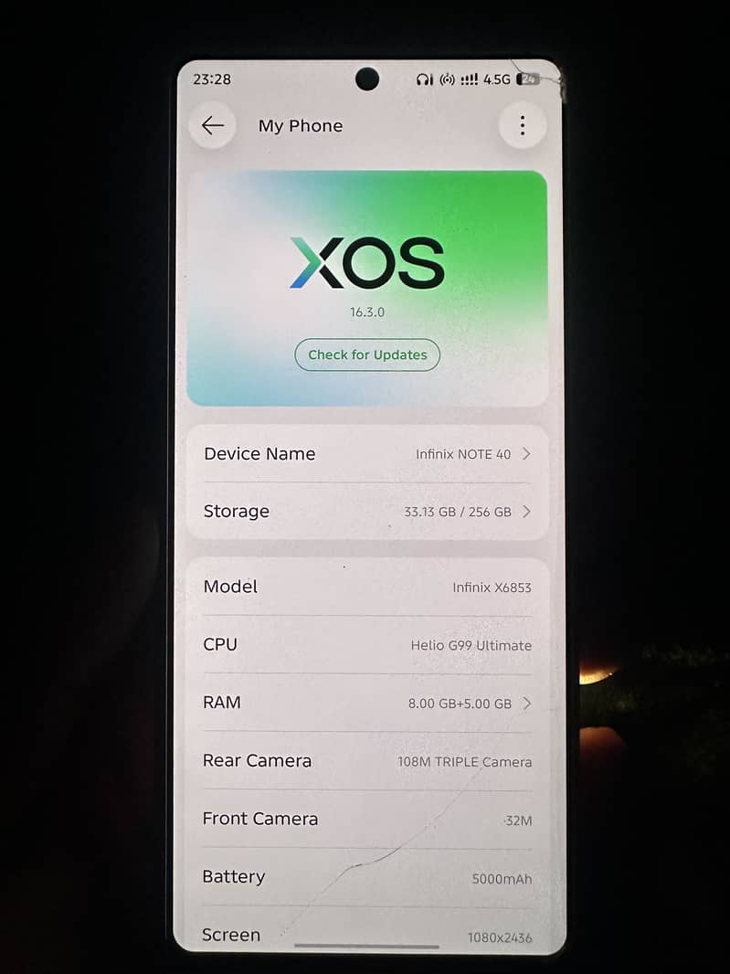 Infinix Note 40 8/256 4