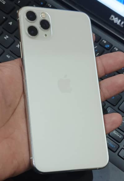 iPhone 11 Pro Max 64GB White | Non-PTA FACTORY Unlocked| 83% Battery |