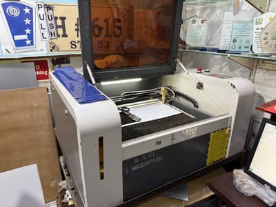 Lazir cutting machine for sale 18x16 50 watt