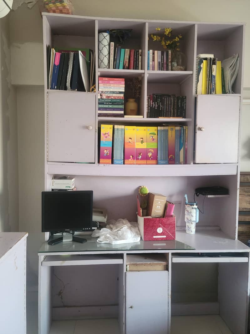 Multi-Purpose Study with storage & Computer Desk 1