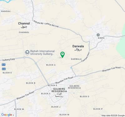 10 Marla Developed & Possession Plot For Sale In Block A Gulberg Residencia