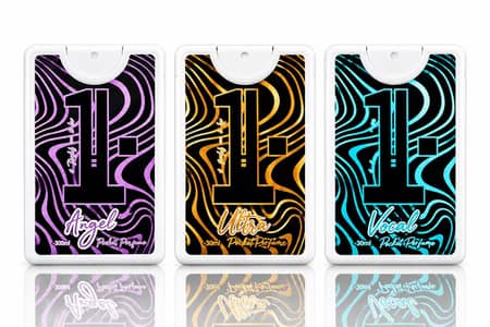 1. Perfumes Pack of 3 20ml Amazing Pocket Fragrances