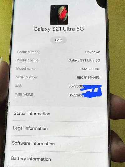 Samsung Mobile S21 Ultra