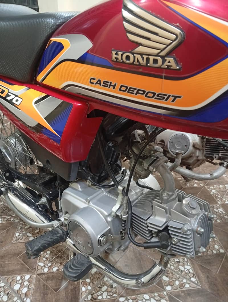 Honda cd 70 7