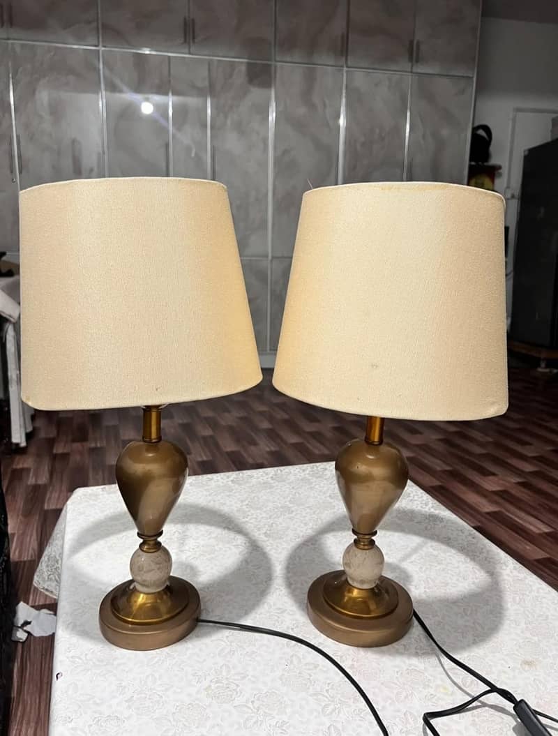 table lamps excellent condition 0