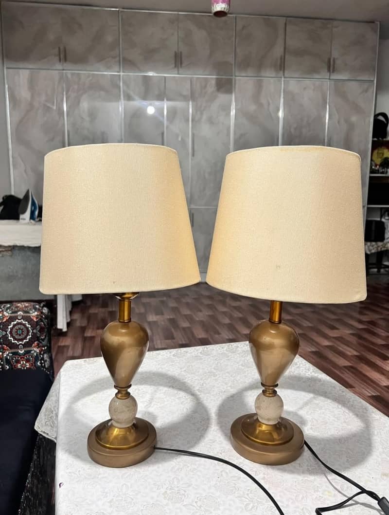 table lamps excellent condition 1
